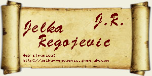 Jelka Regojević vizit kartica